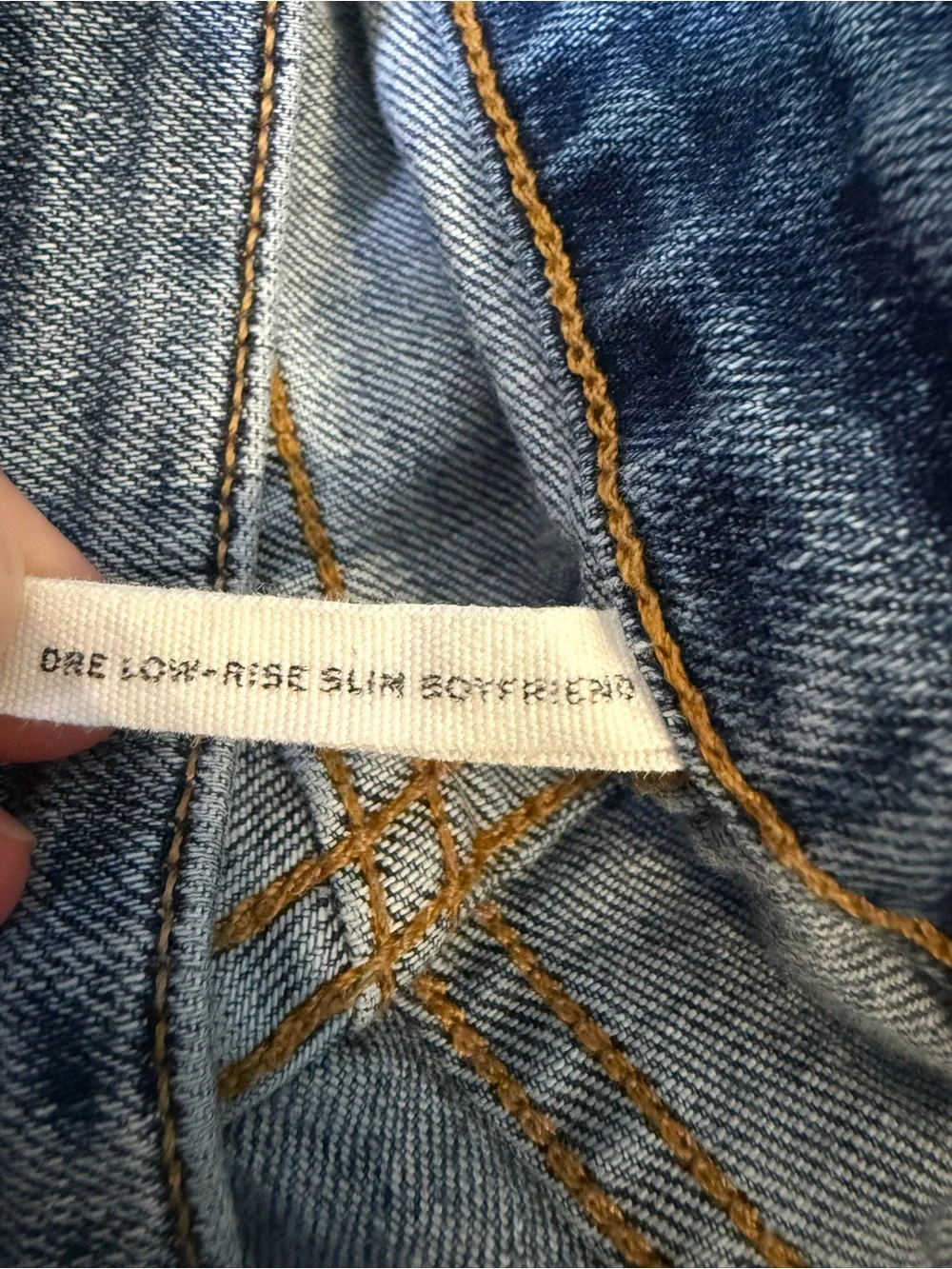 rag & bone Dre low rise slim boyfriend jeans